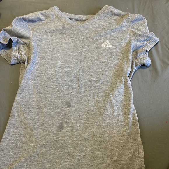 Woman’s adidas shirt there are two stains on the front size small - Picture 1 of 2